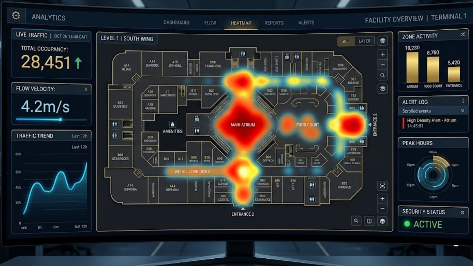Facility Heatmap Analytics