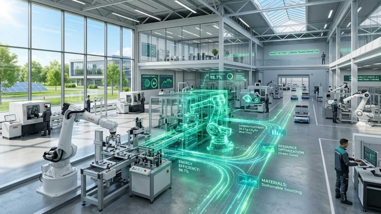 Autonomous Factory Digital Twin